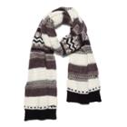 Nine West Fairisle Muffler With Lurex Fairisle Muffler Wtih Lurex