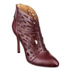 Nine West Darenne Cutout Leather Booties