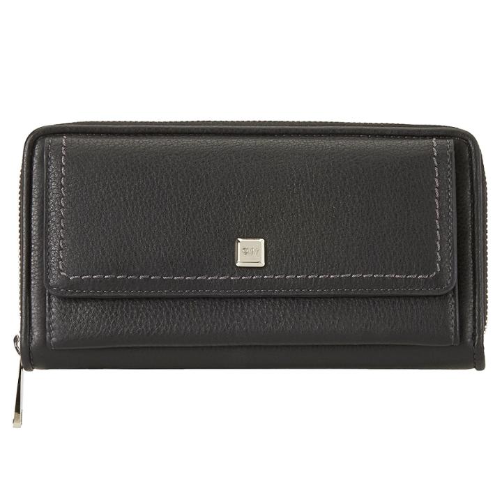 Nine West Mercer Pebbled Leather Zip-around Wallet