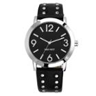 Nine West Women's Watch With Black Studded Strap