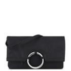 Nine West Nine West Wendie Foldover Clutch, Black