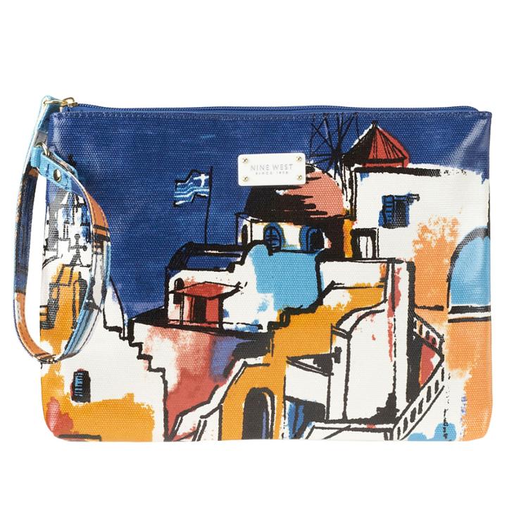 Nine West Paradise Beach Oversized Wristlet Wallet