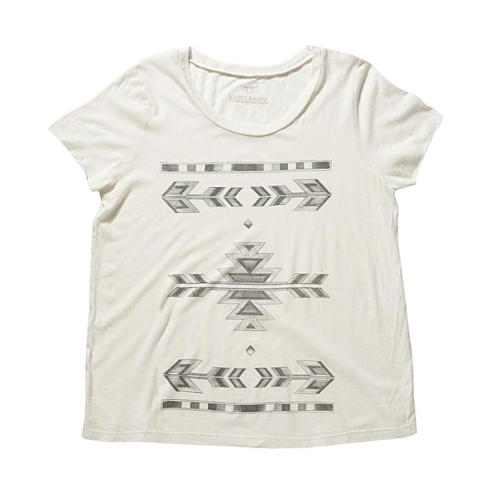 Nine West Tribal Tattoo Tee Shirt