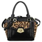 Nine West Trenleigh Leopard Print Satchel