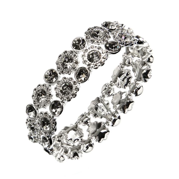 Nine West Crystal Stretch Bracelet