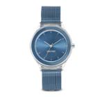 Nine West Nine West Nabiliah Round Strap Watch