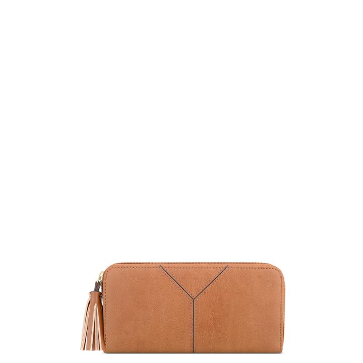 Nine West Tassled And Tied Zip Around Wallet