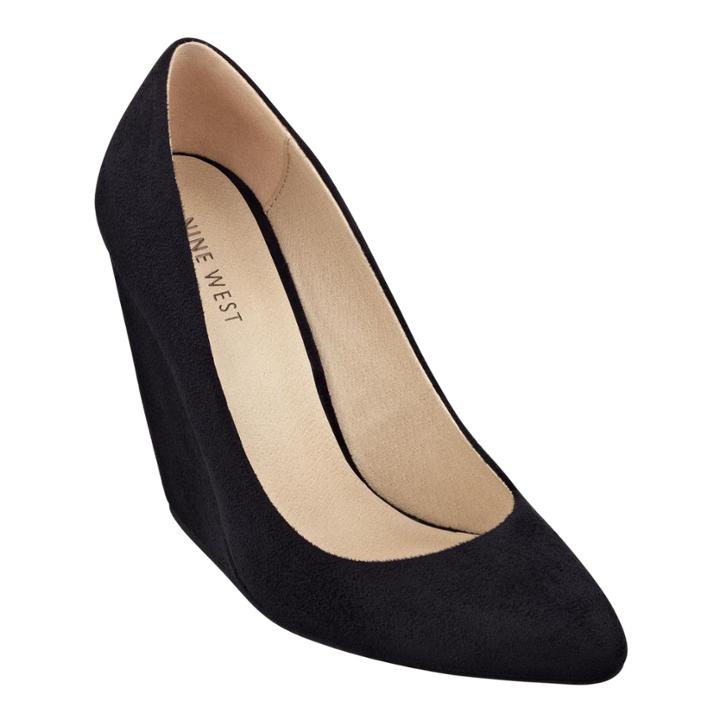 Nine West Boomer Almond Toe Wedges