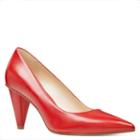 Nine West Nine West Fadey Pointy Toe Pumps, Red Leather
