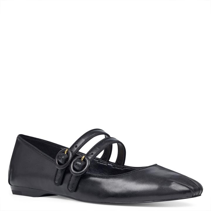Nine West Nine West Xrye Mary Janes, Black Leather
