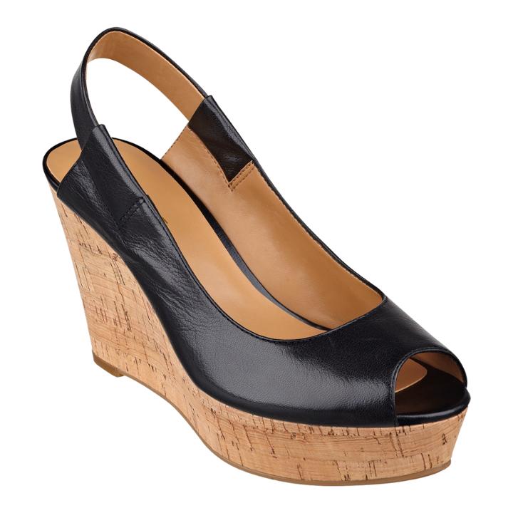 Nine West Cantalope Wedge Sandals