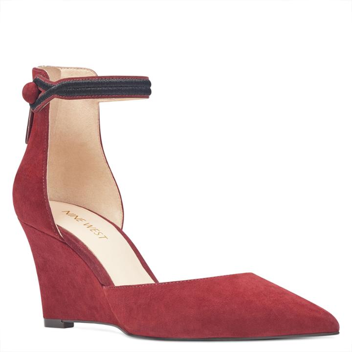 Nine West Nine West Kierstin Ankle Strap Wedges