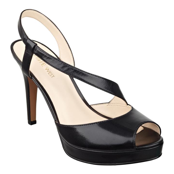 Nine West Carlacay Peep Toe Platform Sandals