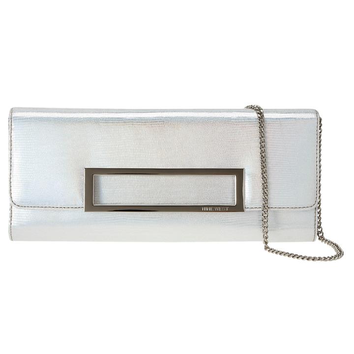 Nine West Le Club Foldover Cutout Clutch Handbag
