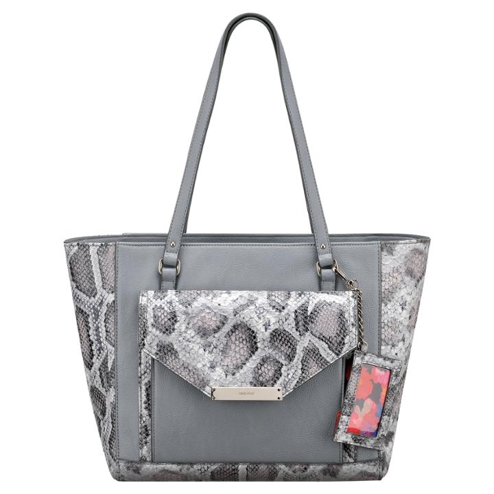 Nine West Ava Snake Print Tote