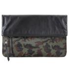 Nine West Decades Fold-over Leather Clutch Bag  Leather Clutch Bag