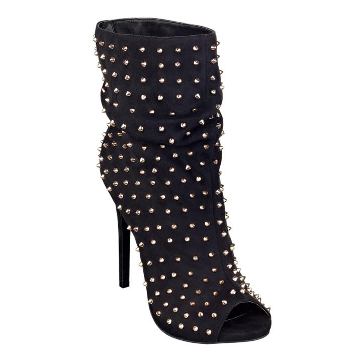 Nine West Robyn Peep-toe Studded Booties