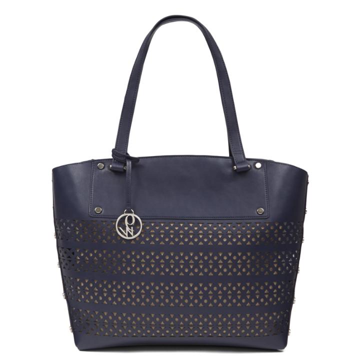 Nine West Nine West Sheer Genius Tote, Blue Synthetic