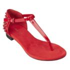 Nine West Rosie Thong Sandals With Studs
