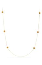 Women's David Yurman 'chatelaine' Long Semiprecious Stone Necklace With Diamonds