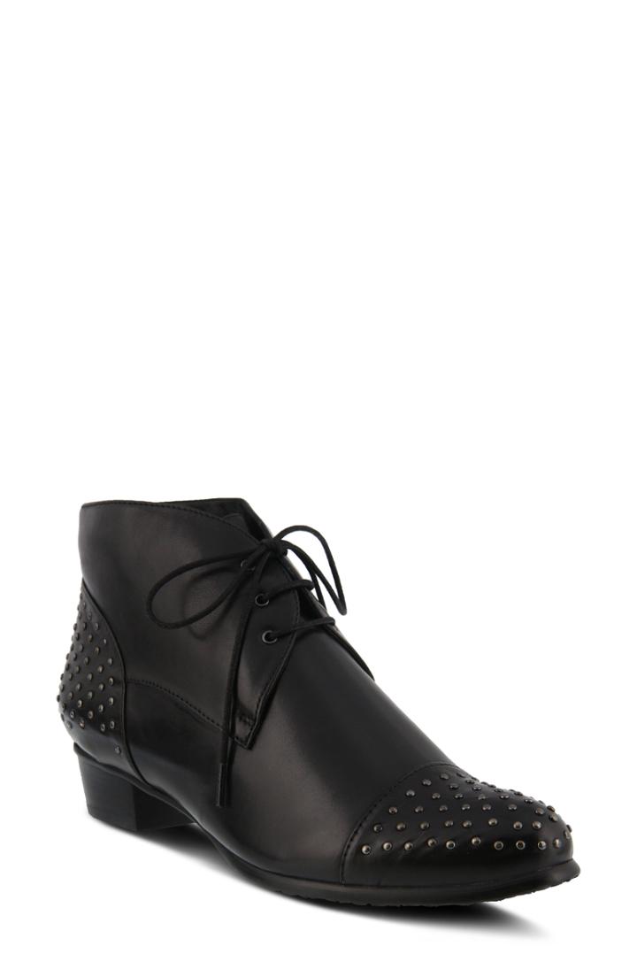 Women's Spring Step Giovanna Studded Bootie Us / 40eu - Black