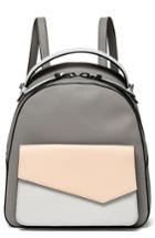 Botkier Cobble Hill Calfskin Leather Backpack - Coral