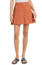 Women's Grey Jason Wu High Waist Flare Shorts