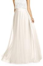 Women's Dessy Collection Full Length Tulle Skirt