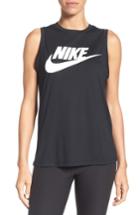 Women's Nike Sportswear Essential Muscle Tank - Black