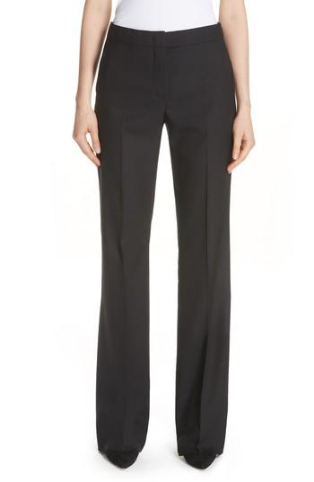 Women's Max Mara Alessia Stretch Wool & Silk Pants Us / 36 It - Black