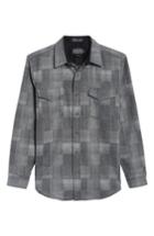 Men's Pendleton Boro Wool Shirt, Size - Grey