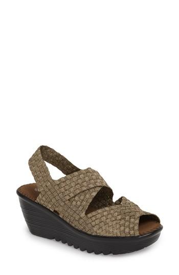 Women's Bernie Mev. Jessica Wedge Sandal Us / 39eu - Beige