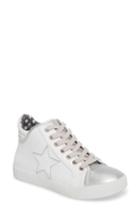 Women's Steve Madden Savior Star Sneaker .5 M - White