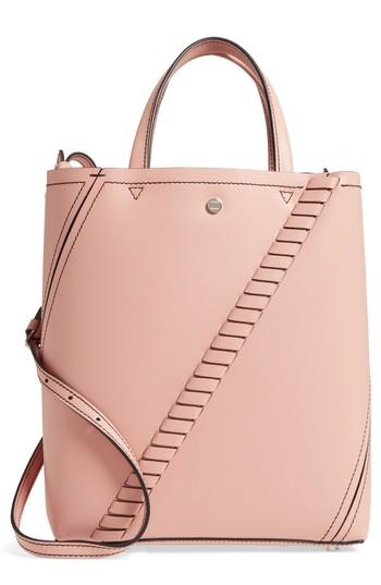 Proenza Schouler Mini Hex Whipstitch Calfskin Leather Tote - Black