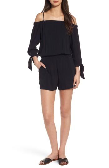 Women's Splendid Off The Shoulder Romper