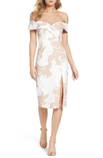 Women's Bardot Bella Off The Shoulder Midi Dress