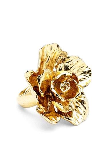 Women's Oscar De La Renta 'bold Flower' Ring