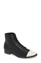 Women's The Great. Boxcar Cap-toe Boot .5 M - Black