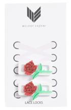 Melody Ehsani Rose Lace Locks, Size - Red