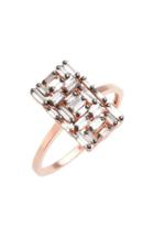 Women's Suzanne Kalan 'fireworks' Rectangular Baguette Diamond Ring
