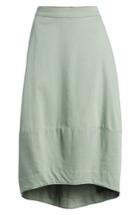 Women's Eileen Fisher Organic Cotton Lantern Skirt, Size - Green
