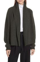Women's Vince Oversize Shawl Collar Cardigan - Green