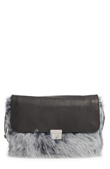 Ugg Vivienne Genuine Shearling Convertible Clutch -