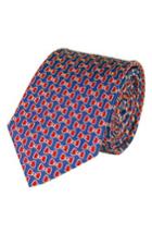 Men's Lazyjack Press All Tied Up Silk Tie, Size - Blue