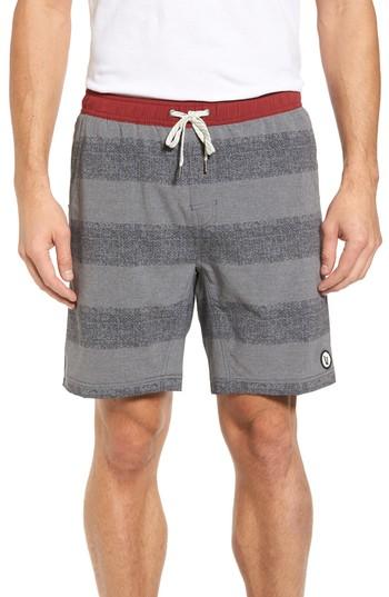 Men's Vuori Kore Slim Fit Athletic Shorts, Size - Grey