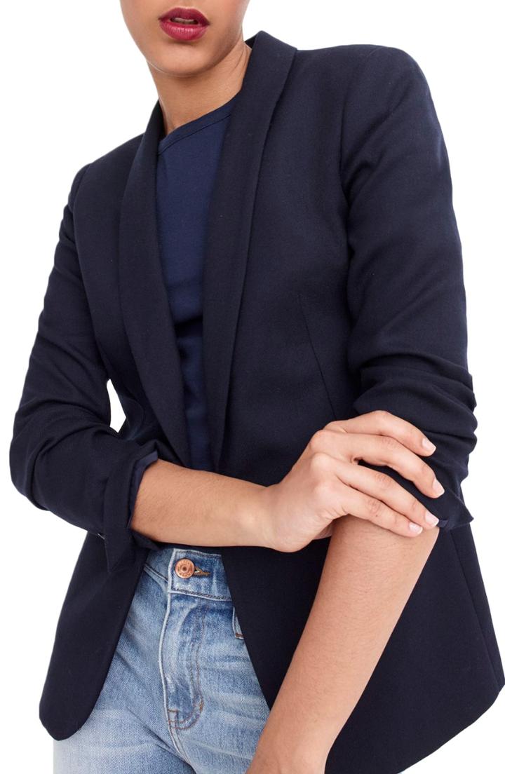 Women's J.crew Parke Blazer (similar To 14w) - Blue