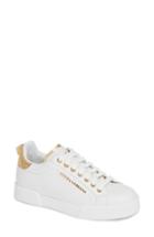 Women's Dolce & Gabbana Portofino Embellished Sneaker Us / 36.5eu - White