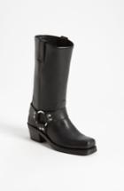 Women's Frye 'harness 12r' Leather Boot .5 M - Black