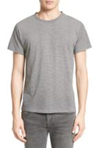 Men's Rag & Bone Classic Stripe T-shirt, Size - Blue