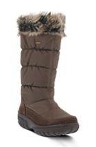 Women's Spring Step Vanish Faux Fur Trim Waterproof Boot .5-7us / 37eu - Brown